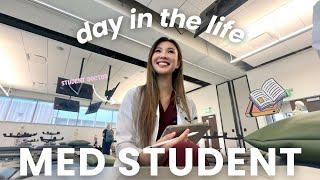 med school STUDY VLOG  how i study, lab, gym, med student