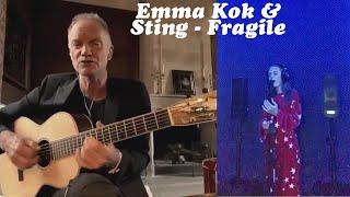 Emma Kok, age 14, head to head with Sting singing Fragile