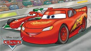 Lightning McQueen and Francesco's Rematch Race! | Global Racers Cup Read Along | Pixar Cars