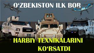 O‘ZBEKISTON HARBIY TEXNIKALARINI XALQQA KO'RSATDI