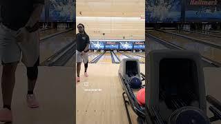 Day 94 Of One Strike A Day Ball Used:VEBO ️️#2handedbowling #sports #communitycollege