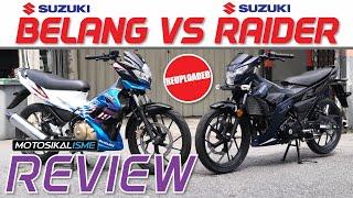 SUZUKI BELANG R150 VS SUZUKI RAIDER R150FI | SPECS COMPARISON | REVIEW