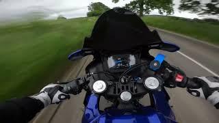 2024 YZF-R125 TOP SPEED TEST AND PURE EXHAUST SOUND [BLACK WIDOW]