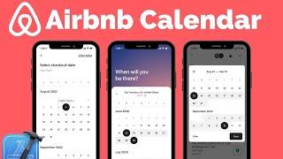 Add Airbnb Like Calendar to Your iOS App (Swift, 2023)