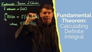 Lit Calculus 76: Calculating Definite Integral with Fundamental Theorem of Calculus
