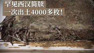 劫后余存西汉大墓 一次出土4000多枚罕见简牍 发现前所未见的珍贵史料！《探索·发现》胡家草场十二号汉墓 丨 中华国宝