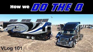 QUARTZSITE? What's the deal? Watch this first! HDT in the desert. Fulltiming couple. RV Lifestyle.