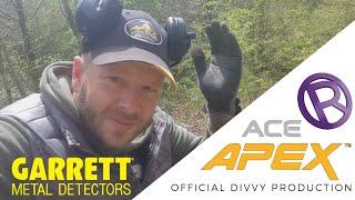 Metal Detecting Woodland, Garrett Ace Apex.