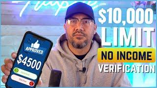 $10,000. Loan With Bad Credit - no income verification - Soft Credit Pull 