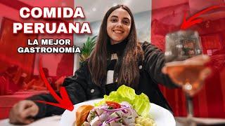 Probando COMIDA PERUANA por primera vez *la mejor gastronomía del mundo *