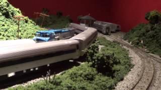 Running Some of My HO Scale Amtrak Trains on My New Layout (Part 2)