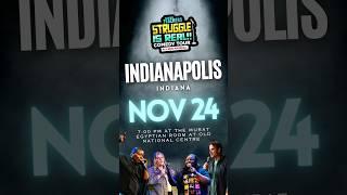 INDIANAPOLIS Indiana!! The Bored Teachers Comedy Tour is coming on November 24th!!