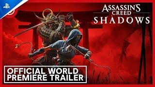 Assassin's Creed Shadows - Cinematic World Premiere Trailer | PS5 Games