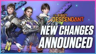 MAJOR CHANGES CONFIRMED! The First Descendant: Improved Drop Rates, Matchmaking, Buffs, Nerfs & MORE