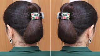 Clutcher Hairstyle For Ladies | Clutcher Hairstyle For Long Hair l Juda Hairstyle for Everyday