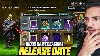  Indus game Season 3 Release Date | Indus New Battlepass | Indus Recall Mode | Indus Battle royale