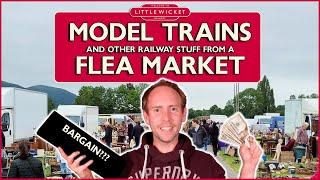 Buying Model Trains and Other Railway Stuff from a Flea Market