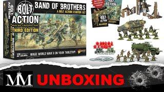 Band of Brothers Warlord Games new Starter Set unboxing and build #warlordgames #bandofbrothers #ww2
