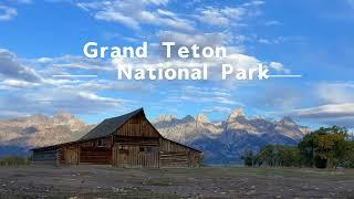 大提顿国家公园，我们等到了经典的谷仓日出 Sunrise at the Grand Teton National Park #timelapse