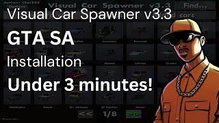 Visual Car Spawner Installation | GTA:SA