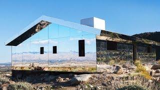 Unusual INVISIBLE House Made Out Of Mirrors