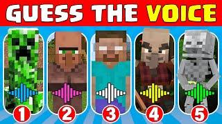 Guess the Minecraft Characters Voice  Minecraft Challenge Quiz