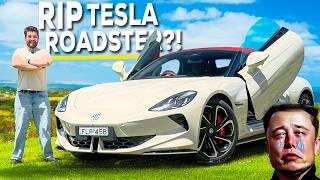 2025 MG Cyberster Review: China's 1st MASS PRODUCED SUPERCAR?! RIP Tesla Roadster?!