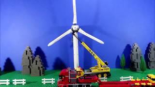 LEGO City Wind Turbine Transport Truck 7747