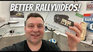 Better rallyvideos | Panasonic HC-V380 video camera |