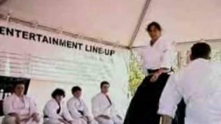 Penny Bernath, 6th Dan, Shidoin, at 2007 Hatsume Festival