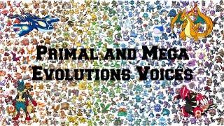 Pokemon | Primal and Mega Evolutions Voices/Impressions/Cries