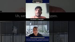 Types of Services in Kubernetes - DevOps Engineer #interview #devops #cloud #mentorship #aws