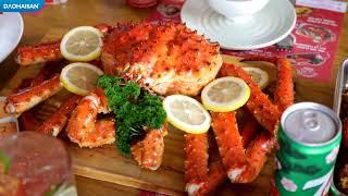 KING CRAB HẤP THỊT CHẮC & NGỌT NƯỚC | ĐẢO HẢI SẢN