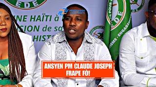 Flash! Ex PM Claude Joseph Fenk Depatcha PM Garry Conille Pak An Pak! - Ar@b la Deplimen Jeantel