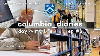 college diaries - columbia, boba, theatre, writing christmas cards, etc