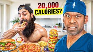 Ten Days Calories In Only One Sitting! – Surgeon Explains Beard Meats Food And Competitive Eating