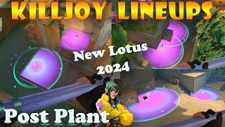 Top 15 New Lotus Killjoy Post Plant Lineups | Killjoy Lineups Lotus | KJ Setups Lotus