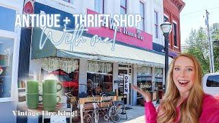 ANTIQUE + THRIFT SHOP WITH ME + HAUL! | Antique shopping in downtown Horse Cave, KY!