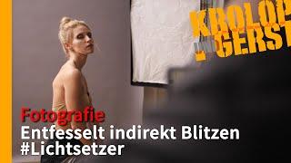 Indirekt entfesselt blitzen im Heimstudio #LICHTSETZER  Krolop&Gerst