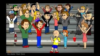 Caillou Commits Fan Interference/Grounded