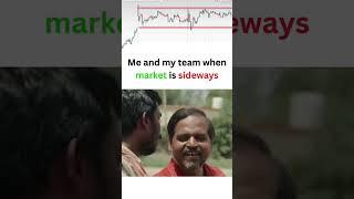 Sideways market me chai pijiye aur chill kariye ️ #trading #stockmarket #crypto #trending