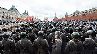 Russian Military Parade 1945 Remastered: The First Victory Parade on Red Square (English T)