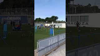 El #RealZaragoza vuelve a entrenar con la ausencia de Marc Aguado, Borge, Kosa y Bazdar (con Bosnia)