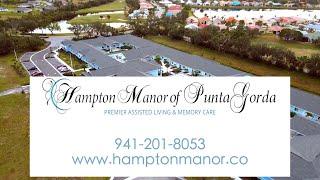 Experience Senior Living At Its Finest - Incredible Tour of Hampton Manor of Punta Gorda, Florida!