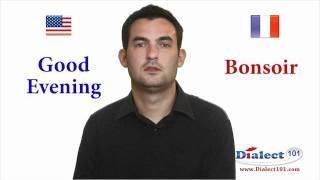 How to speak French - Greetings