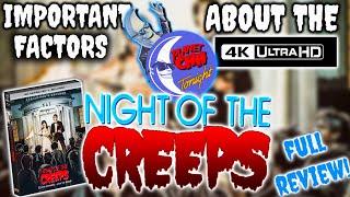 WATCH THIS Before BUYING Night Of The Creeps On 4k | Scream Factory Review