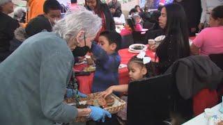 Upper West Side synagogue hosts Christmas party for asylum seekers