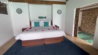 Movenpick Maldives Resort - Overwater Pool Villa Lagoon Side