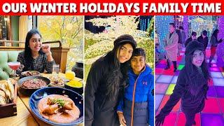  Holiday Lights - ஒரு Magical Experience | Modern Indian Restaurant | Family Time | USA Tamil VLOG