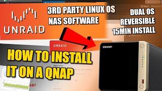 How to Install UnRAID on a QNAP NAS